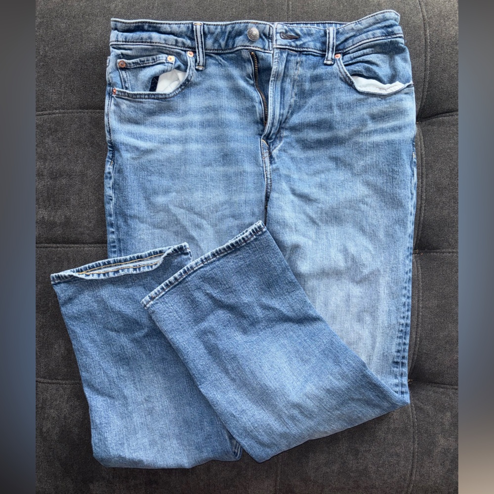 American Eagle Outfitters Light Blue Slim Bootcut Jeans